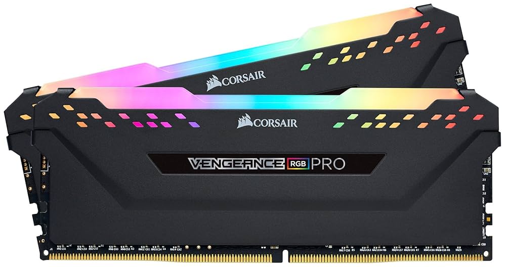 CORSAIR DDR4-4266MHz デスクトップPC用 メモリモジュール VENGEANCE RGB PRO シリーズ 16GB [8GB×2枚] CMW16GX4M2K4266C19 mxn26g8 CORSAIR VENGEANCE RGB PRO 16GB (2x8GB) DDR4 2666MHz C16 LED